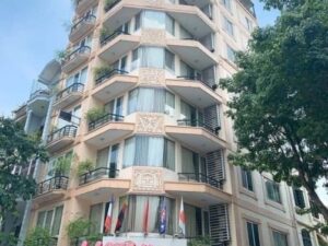 Bán Nhà Tòa Nhà Văn Phòng Phố Lâm Hạ 169m² 7 tầng MT 20m